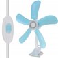 Klambriga ventilaator, 8w, Frost hind ja info | Ventilaatorid | kaup24.ee