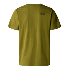 M s/s easy tee the north face nf0a87n5pib vīriešiem žalioji men's green NF0A87N5PIB цена и информация | Мужские футболки | kaup24.ee