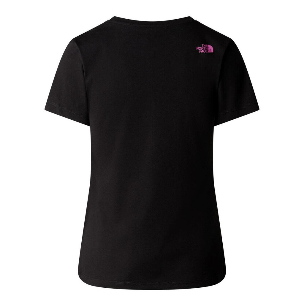 W s/s easy tee the north face nf0a87n6yes moterims juoda naistele must NF0A87N6YES цена и информация | Naiste T-särgid, topid | kaup24.ee