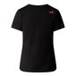 W s/s easy tee the north face nf0a87n6yes moterims juoda naistele must NF0A87N6YES цена и информация | Naiste T-särgid, topid | kaup24.ee