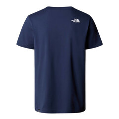 M s/s simple dome tee the north face nf0a87ng8k2 vīriešiem tamsiai melyna men's navy NF0A87NG8K2 цена и информация | Мужские футболки | kaup24.ee