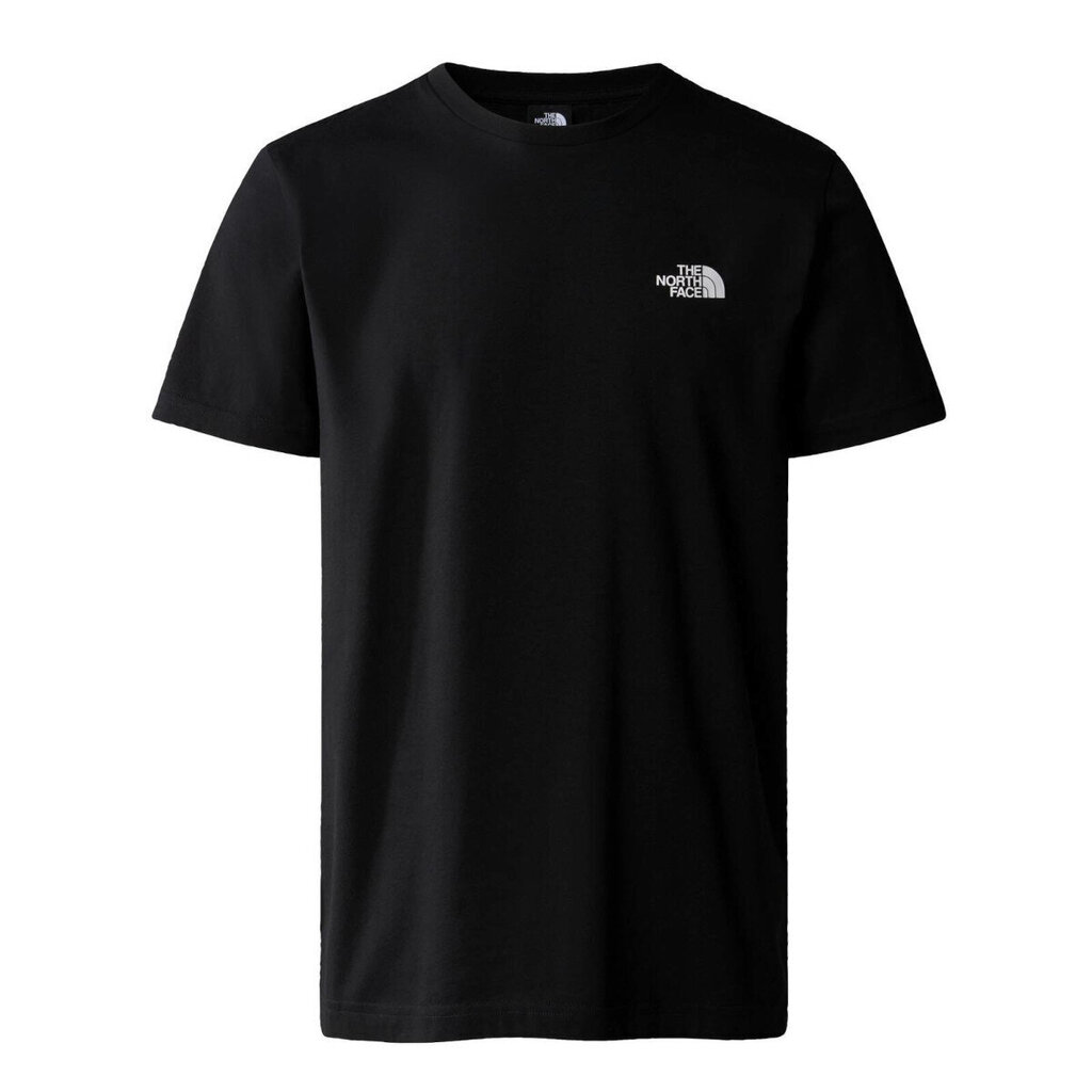 M s/s simple dome tee the north face nf0a87ngjk3 vīriešiem juoda meestele must NF0A87NGJK3 цена и информация | Meeste T-särgid | kaup24.ee