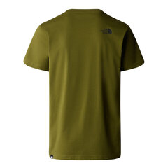 M s/s simple dome tee the north face nf0a87ngpib vīriešiem žalioji meestele roheline NF0A87NGPIB hind ja info | Meeste T-särgid | kaup24.ee