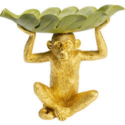 Statuett / pronkskujuke Bowl Banana Leaf hind ja info | Sisustuselemendid | kaup24.ee