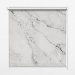 Sisemine ruloo, mis laseb valgust läbi, Hall marmor, 130x140 cm hind ja info | Rulood | kaup24.ee