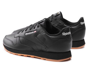 Classic leather reebok 100008498 moterims juoda naistele must 100008498 hind ja info | Naiste spordi- ja vabaajajalatsid | kaup24.ee