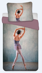 Laste voodipesukomplekt Ballet, Balerina 140×200cm, 2-osaline hind ja info | Beebide ja laste voodipesu | kaup24.ee