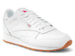 Classic leather reebok 100008491 vīriešiem balta meestele valge 100008491 hind ja info | Spordi- ja vabaajajalatsid meestele | kaup24.ee