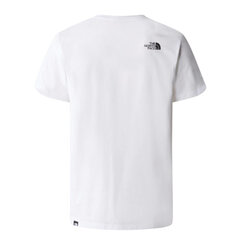 M s/s simple dome tee the north face nf0a87ngfn4 vīriešiem balta meestele valge NF0A87NGFN4 hind ja info | Meeste T-särgid | kaup24.ee