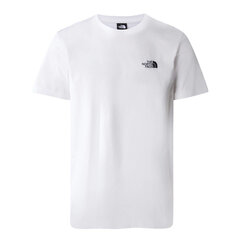 M s/s simple dome tee the north face nf0a87ngfn4 vīriešiem balta meestele valge NF0A87NGFN4 hind ja info | Meeste T-särgid | kaup24.ee