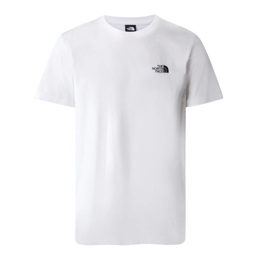 M s/s simple dome tee the north face nf0a87ngfn4 vīriešiem balta meestele valge NF0A87NGFN4 цена и информация | Meeste T-särgid | kaup24.ee