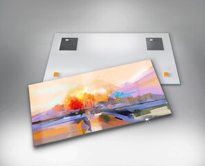 Karastatud klaasist pilt Poolabstraktne puu, 100x50 cm цена и информация | Картины, живопись | kaup24.ee