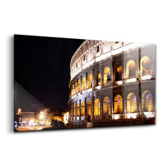 Karastatud klaasist pilt Rooma Colosseum, 100x50 cm цена и информация | Картины, живопись | kaup24.ee