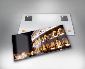 Karastatud klaasist pilt Rooma Colosseum, 100x50 cm цена и информация | Картины, живопись | kaup24.ee