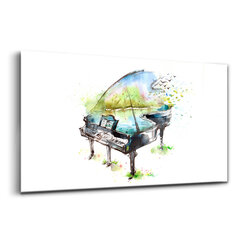 Illustratsioon 4 Seasons Piano, 100x50 cm hind ja info | Seinapildid | kaup24.ee