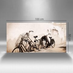 Itaalia jalgratas, 100x50 cm hind ja info | Seinapildid | kaup24.ee