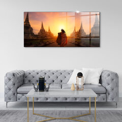 Kõndiva munga tempel, 100x50 cm hind ja info | Seinapildid | kaup24.ee