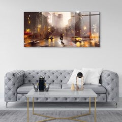 New Yorgi tänavavaade, 100x50 cm hind ja info | Seinapildid | kaup24.ee