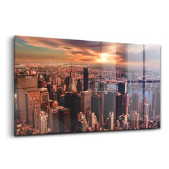 Panoraam New Yorgi lääneosa linnast, 100x50 cm цена и информация | Картины, живопись | kaup24.ee