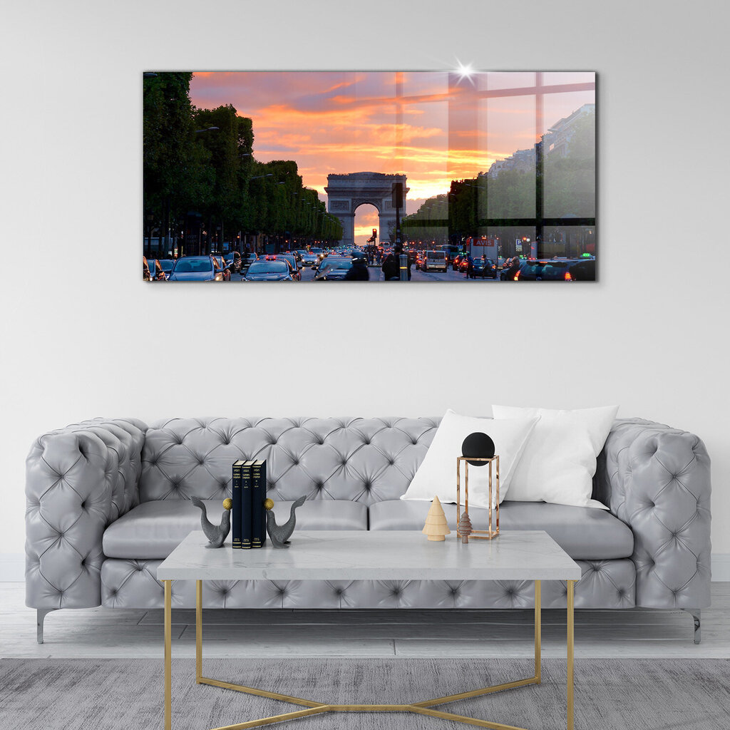 Arc De Triomphe West Street, 100x50 cm hind ja info | Seinapildid | kaup24.ee