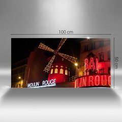 Moulin Rouge Pariisis, 100x50 cm цена и информация | Картины, живопись | kaup24.ee