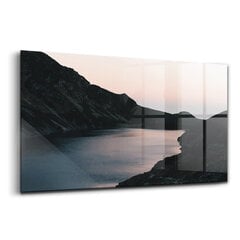 Tatra mägede järv ja mäed, 100x50 cm цена и информация | Картины, живопись | kaup24.ee