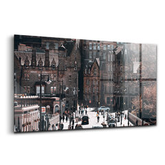 Vaade Edinburghile Šotimaale, 100x50 cm hind ja info | Seinapildid | kaup24.ee