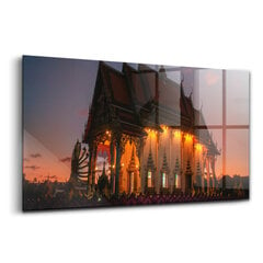 Tempel Bangkokis, 100x50 cm цена и информация | Картины, живопись | kaup24.ee