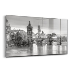 Vaade Praha Karli sillale, 100x50 cm цена и информация | Картины, живопись | kaup24.ee