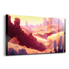 Arizona kõrbe illustratsioon, 100x50 cm цена и информация | Картины, живопись | kaup24.ee