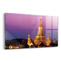 Tempel Bangkokis Tais, 100x50 cm hind ja info | Seinapildid | kaup24.ee