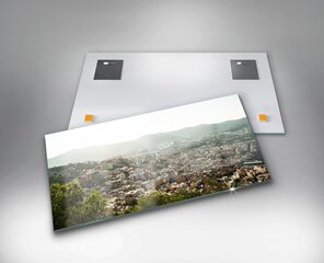 Barcelona panoraam Montjuicile, 140x70 cm hind ja info | Seinapildid | kaup24.ee