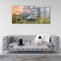 Väike majake Tatra mägedes, 140x70 cm цена и информация | Картины, живопись | kaup24.ee