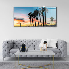 Santa Monica kai, 140x70 cm цена и информация | Настенные деревянные декорации | kaup24.ee