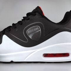 Ботинки Ducati Air Max 21 Black/White 41 MJ DS414 21 BLACK 41 цена и информация | Кроссовки для мужчин | kaup24.ee