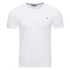 Белая футболка Tommy Hilfiger T-Shirt M TOMMY WHITE M цена и информация | Мужские футболки | kaup24.ee