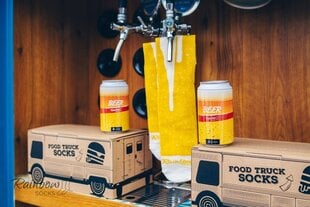 Радужные носки Food Truck для любителей фастфуда 3 пары 36-40 FOODTRUCK S цена и информация | Мужские носки | kaup24.ee