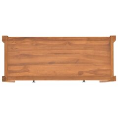 vidaXL laud 2 sahtliga, 100 x 40 x 75 cm, taastatud tiikpuu цена и информация | Компьютерные, письменные столы | kaup24.ee