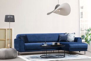 Kampinė sofa-lova Image Corner Right ( L3-Chl ) - Navy Blue цена и информация | Угловые диваны | kaup24.ee