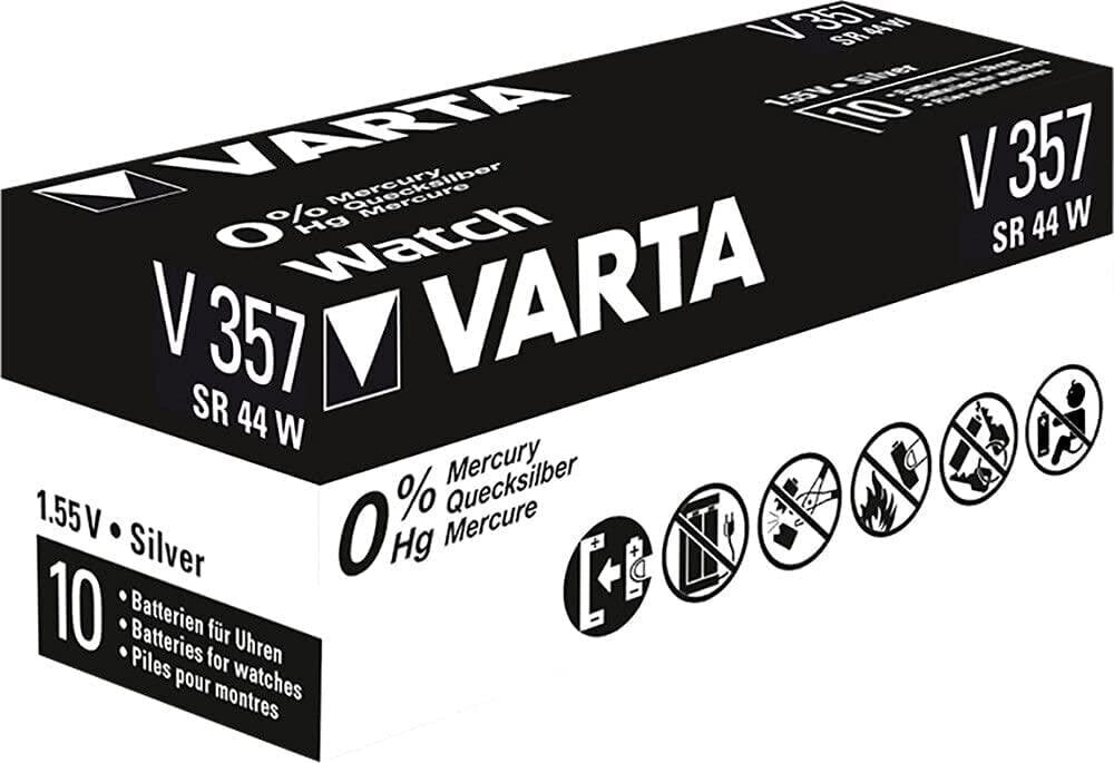 Varta 357 10tk. цена и информация | Patareid | kaup24.ee