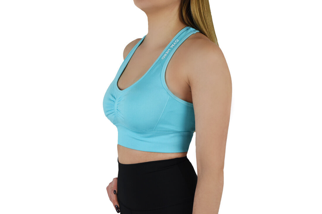 GymHero Miami Cute Bra, women's sports bras, Sinine hind ja info | Rinnahoidjad | kaup24.ee