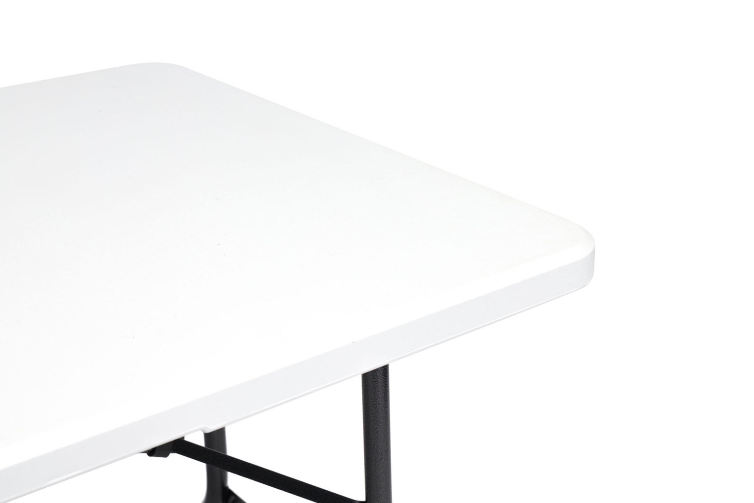 Modernhome Catering table 180cm + 2 benches white banquet set hind ja info | Aiamööbli komplektid | kaup24.ee