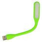 Mini LED Lamp Silicone USB Green hind ja info | Laualambid | kaup24.ee