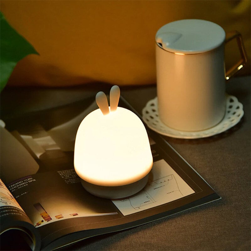 Night lamp W-008 Rabbit white hind ja info | Laualambid | kaup24.ee