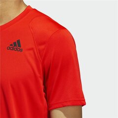 Jalgpalli T-särk Adidas CLUB 3STR TEE Punane hind ja info | Meeste T-särgid | kaup24.ee