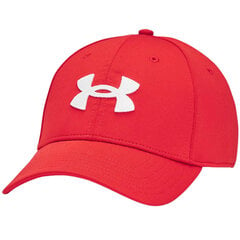 Czapka z daszkiem męska Under Armour Blitzing czerwona 1376700 600 цена и информация | Мужские шарфы, шапки, перчатки | kaup24.ee