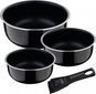 Bergner Set of Cookware Bergner Click & Cook Aluminium 3 Pieces hind ja info | Pannid | kaup24.ee