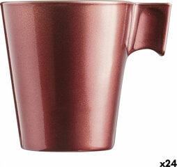 Luminarc Mug Luminarc Flashy Red 80 ml Glass (24 Units) hind ja info | Termosed, termostassid | kaup24.ee