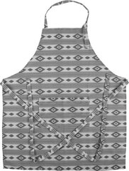 Versa Apron Versa Manacor Grey Textile 80 x 70 cm цена и информация | Кухонные полотенца, рукавицы, фартуки | kaup24.ee