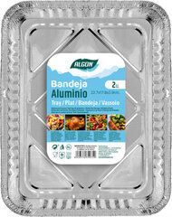 Algon Set of trays Algon 22,7 x 17,8 x 3,9 cm Rectangular 2 Units цена и информация | Формы, посуда для выпечки | kaup24.ee